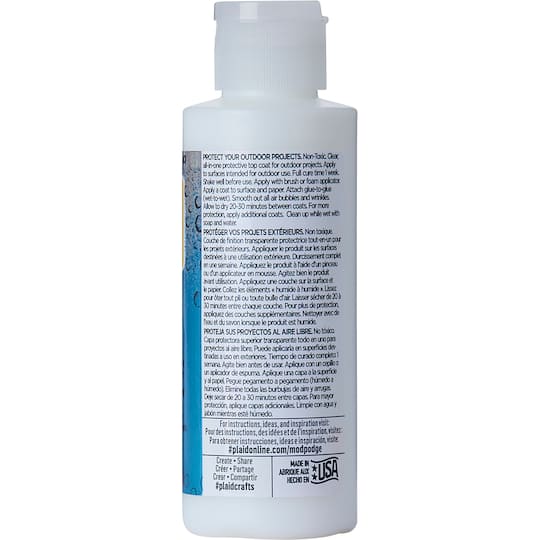 6 Pack: Mod Podge® Gloss Water Resistant Glue & Sealer